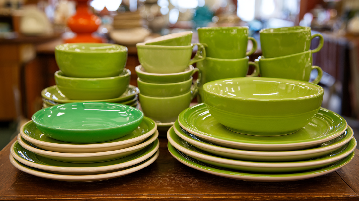 How to Choose the Perfect Vintage Green Dinnerware Set for Your Home Decor