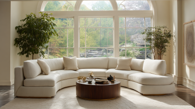 The Rise of Curved Sofas in Modern Interior Design with 2023 Market Trends and Consumer Preferences