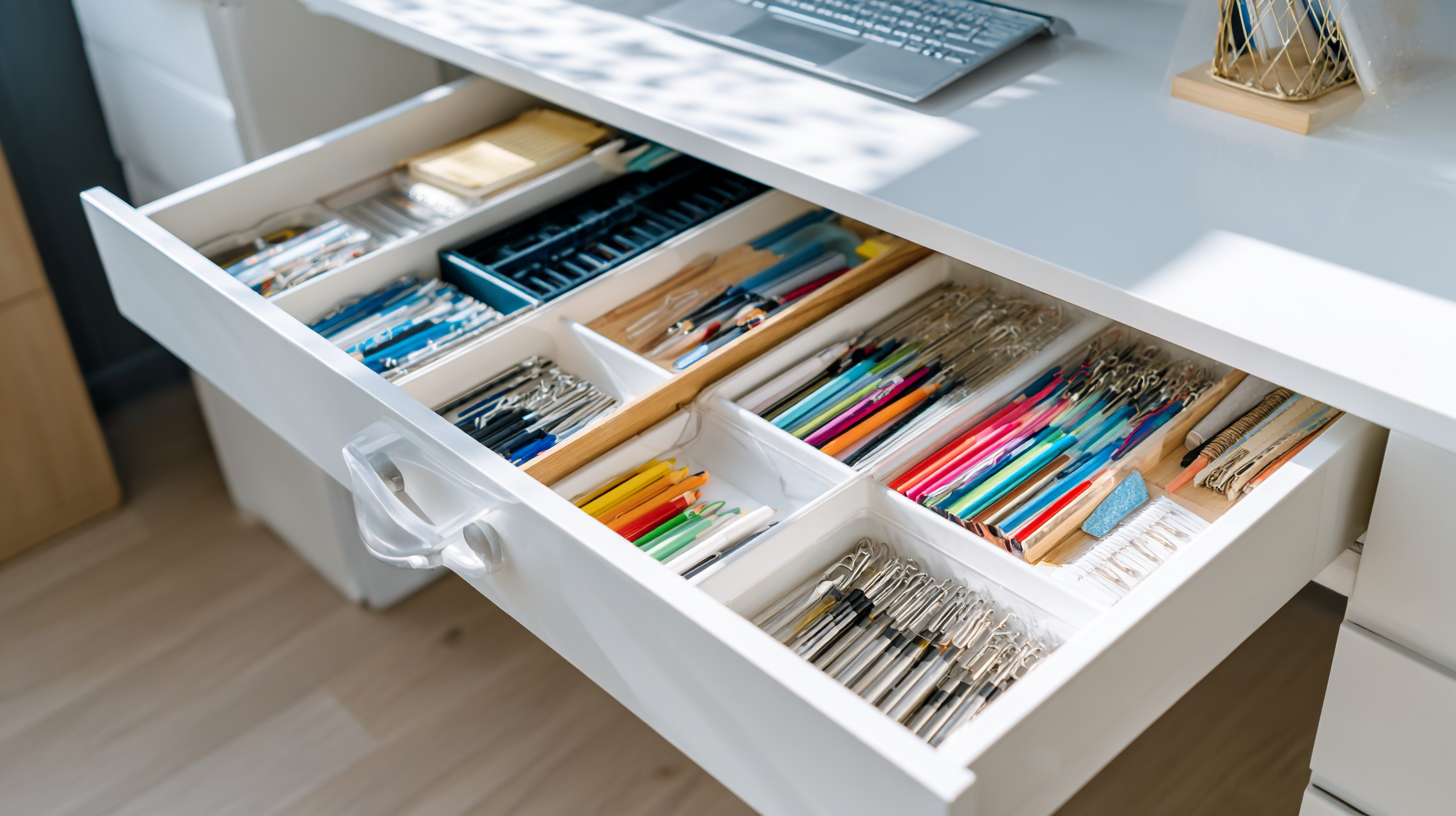 Maximize Your Workspace Efficiency with Creative Office Desk Drawer Organization Techniques