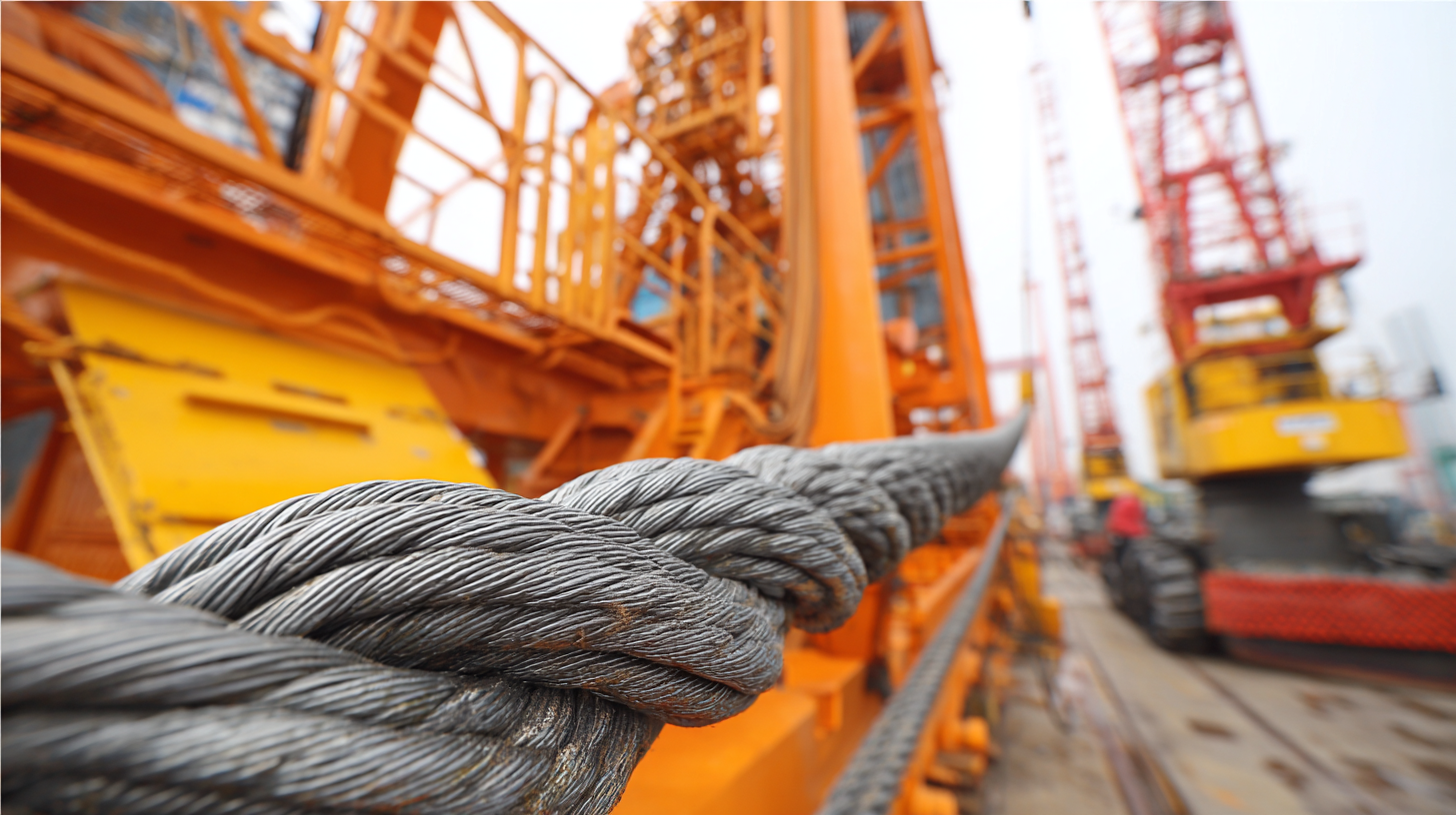 Maximize Safety and Efficiency with Advanced Crane Ropes for Heavy Lifting Operations