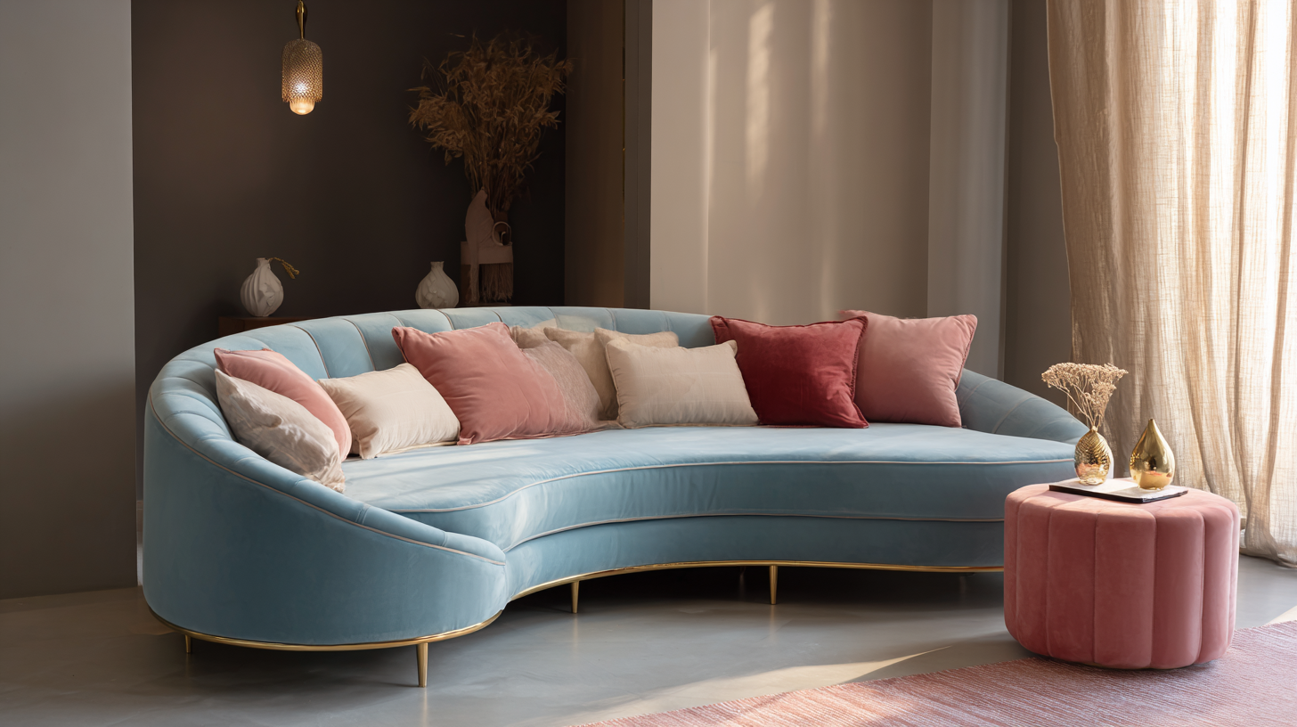 The Rise of Curved Sofas in Modern Interior Design with 2023 Market Trends and Consumer Preferences