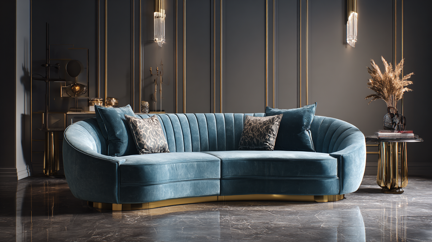 The Rise of Curved Sofas in Modern Interior Design with 2023 Market Trends and Consumer Preferences