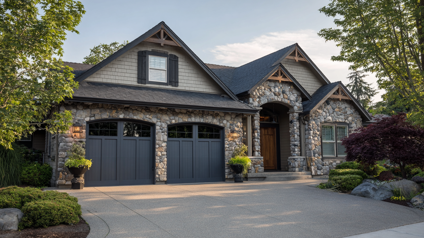 Transform Your Home Aesthetics with Stunning Deer Park Garage Door Designs