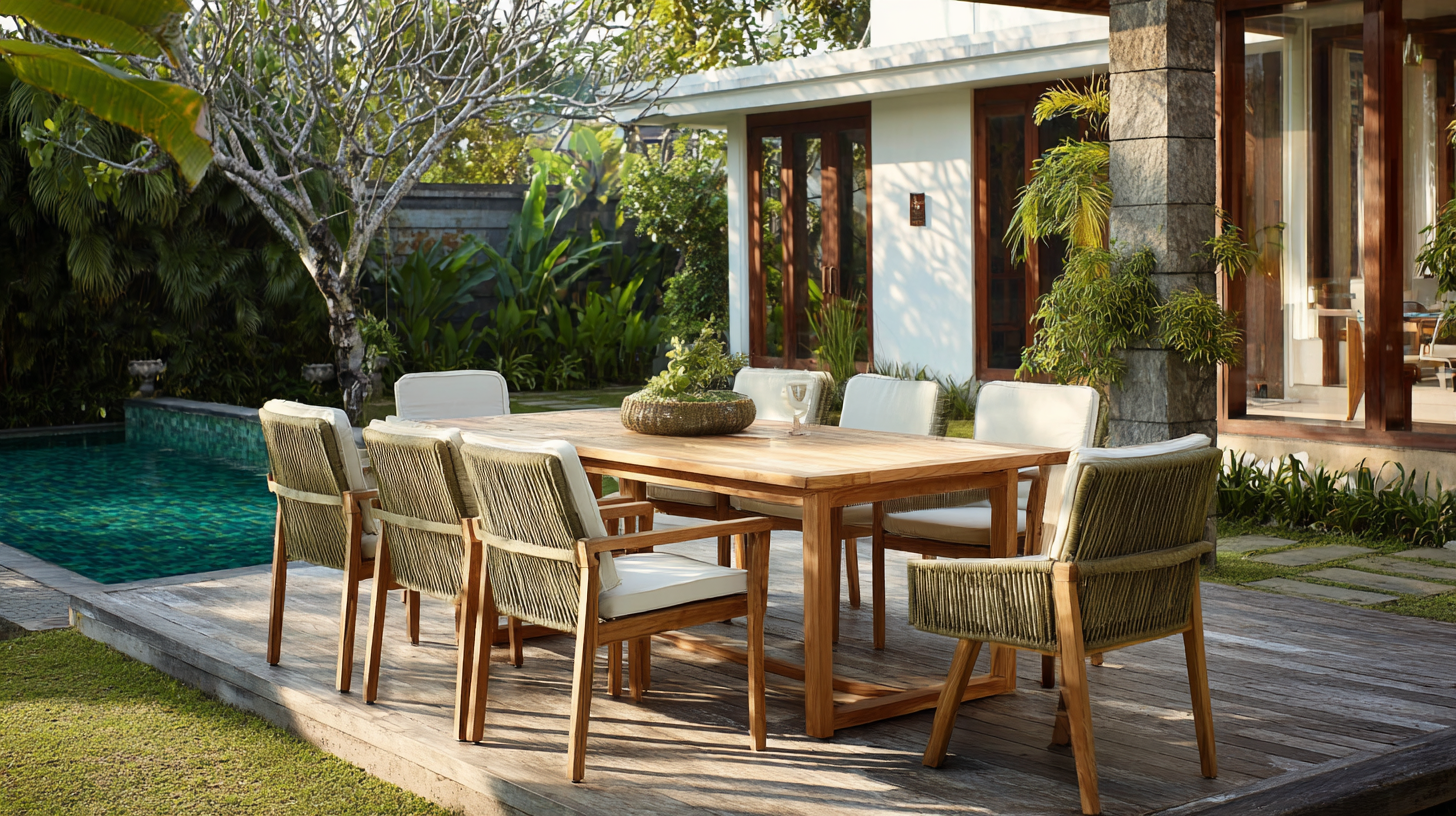 The Ultimate Guide to Choosing Sustainable Outdoor Dining Furniture for Your Home