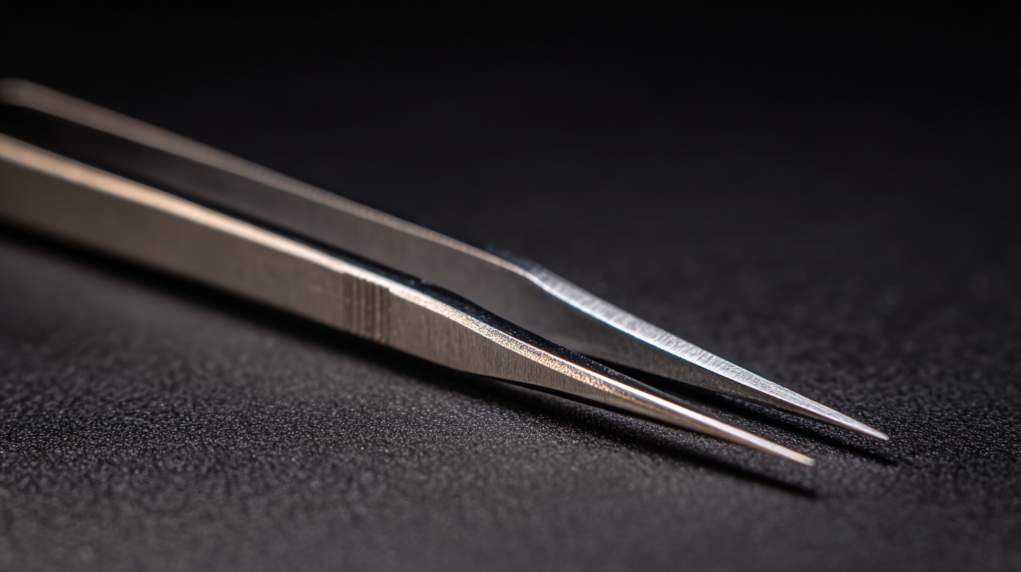 Elevate Precision with High Performance PTFE Tweezers for Electronics Assembly and Repair