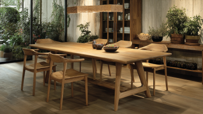Transform Your Dining Experience: The Rise of Sustainable Wooden Kitchen Table Sets in Modern Homes