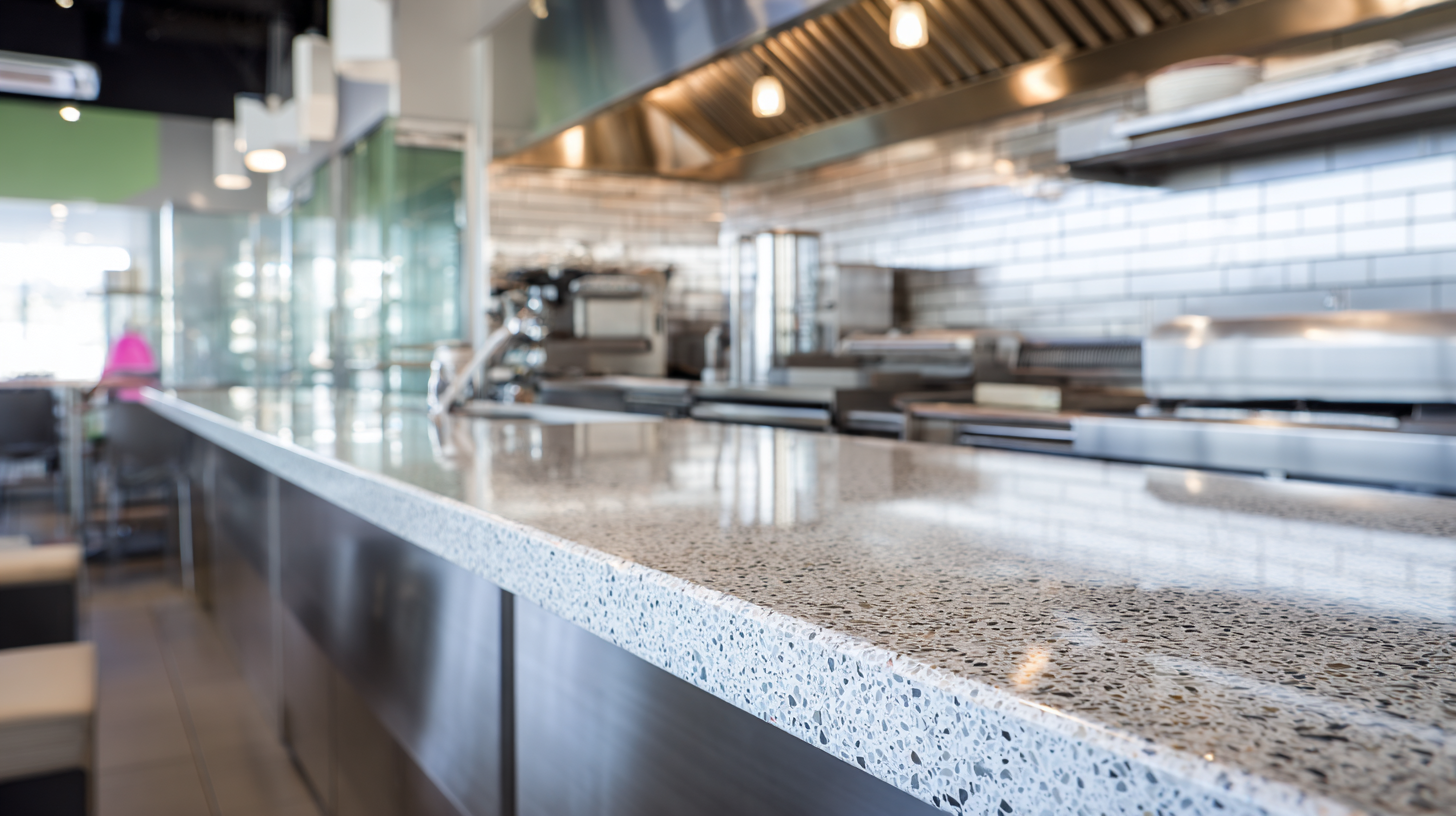 Exploring the Benefits of Using Commercial Countertops in Foodservice Operations