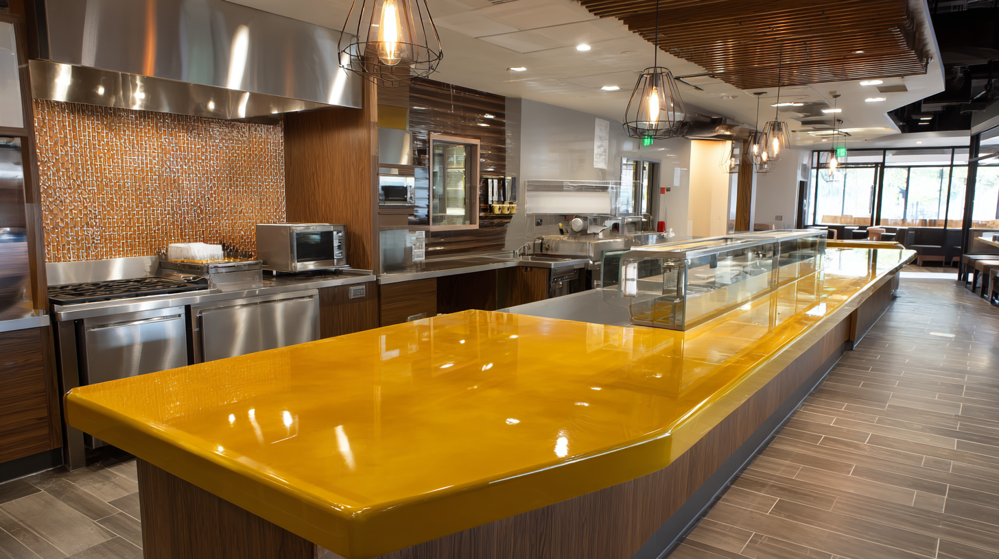 Exploring the Benefits of Using Commercial Countertops in Foodservice Operations
