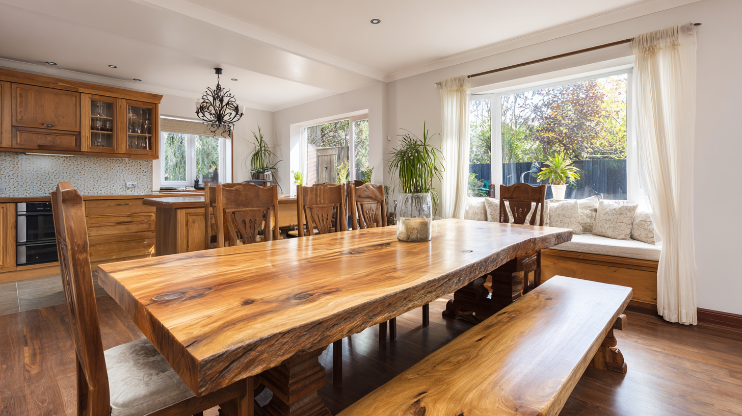 Transform Your Dining Experience: The Rise of Sustainable Wooden Kitchen Table Sets in Modern Homes