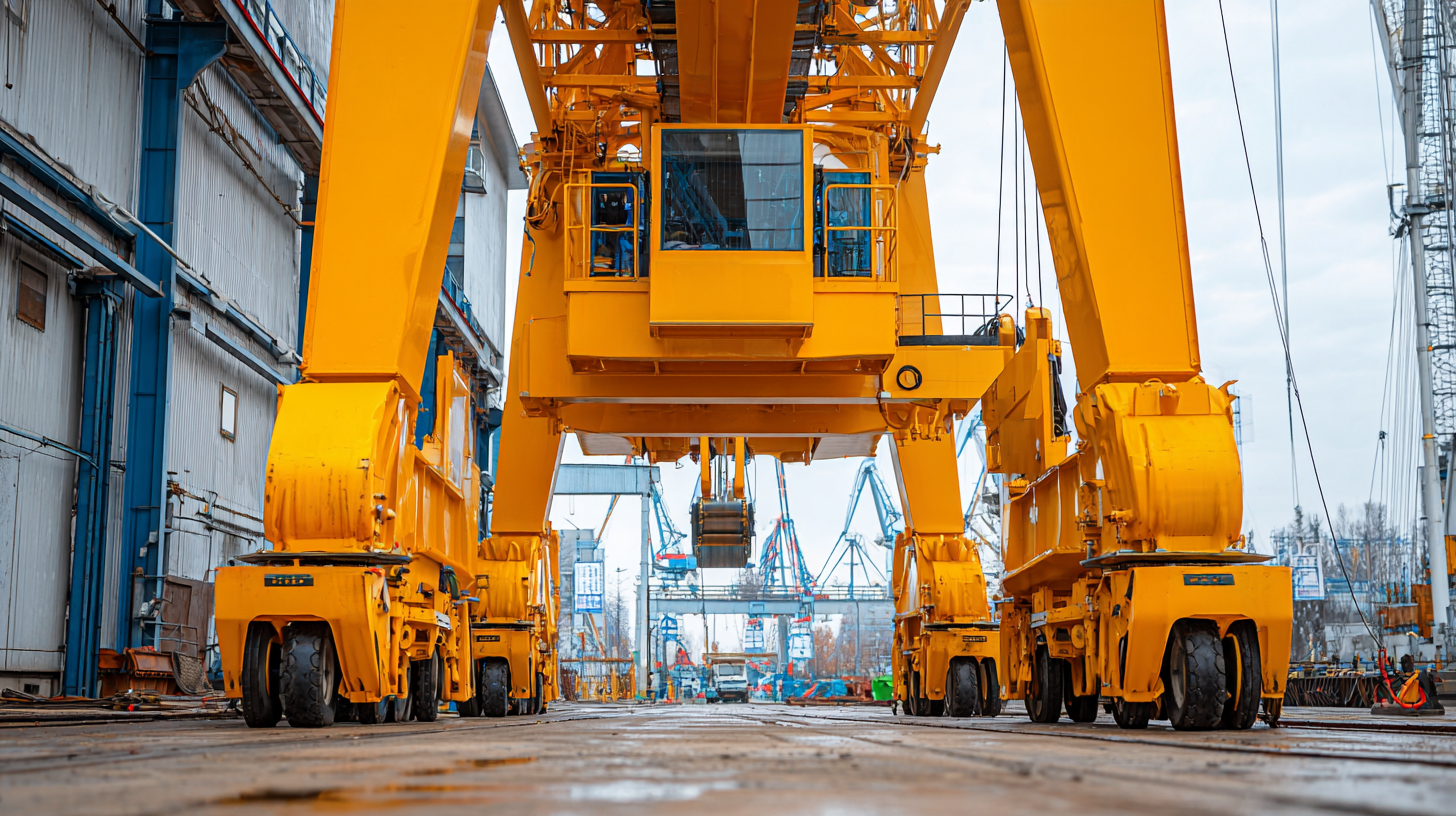 Maximizing Efficiency with Semi Goliath Cranes: Essential Insights for Modern Construction