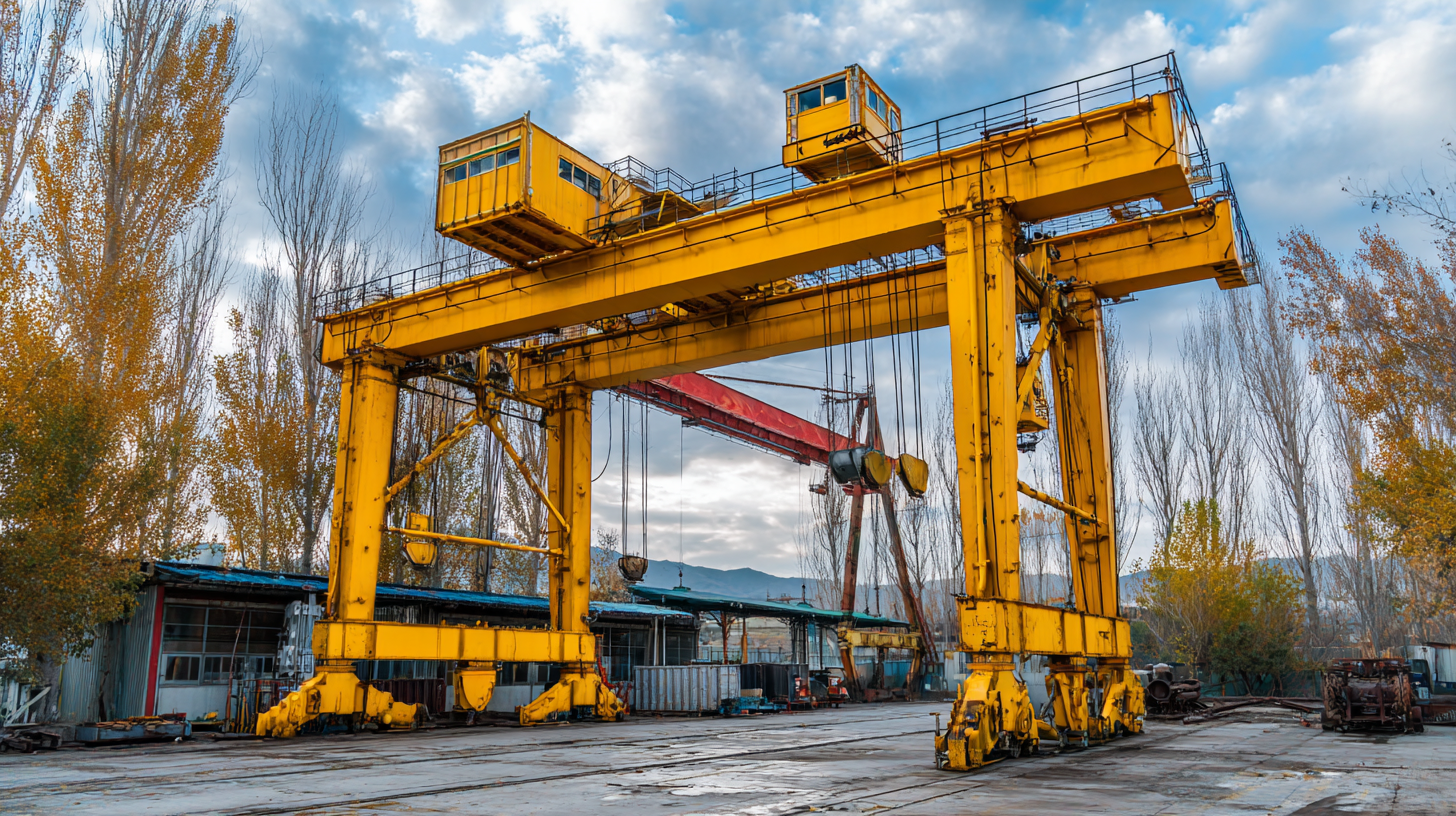 Maximizing Efficiency with Semi Goliath Cranes: Essential Insights for Modern Construction
