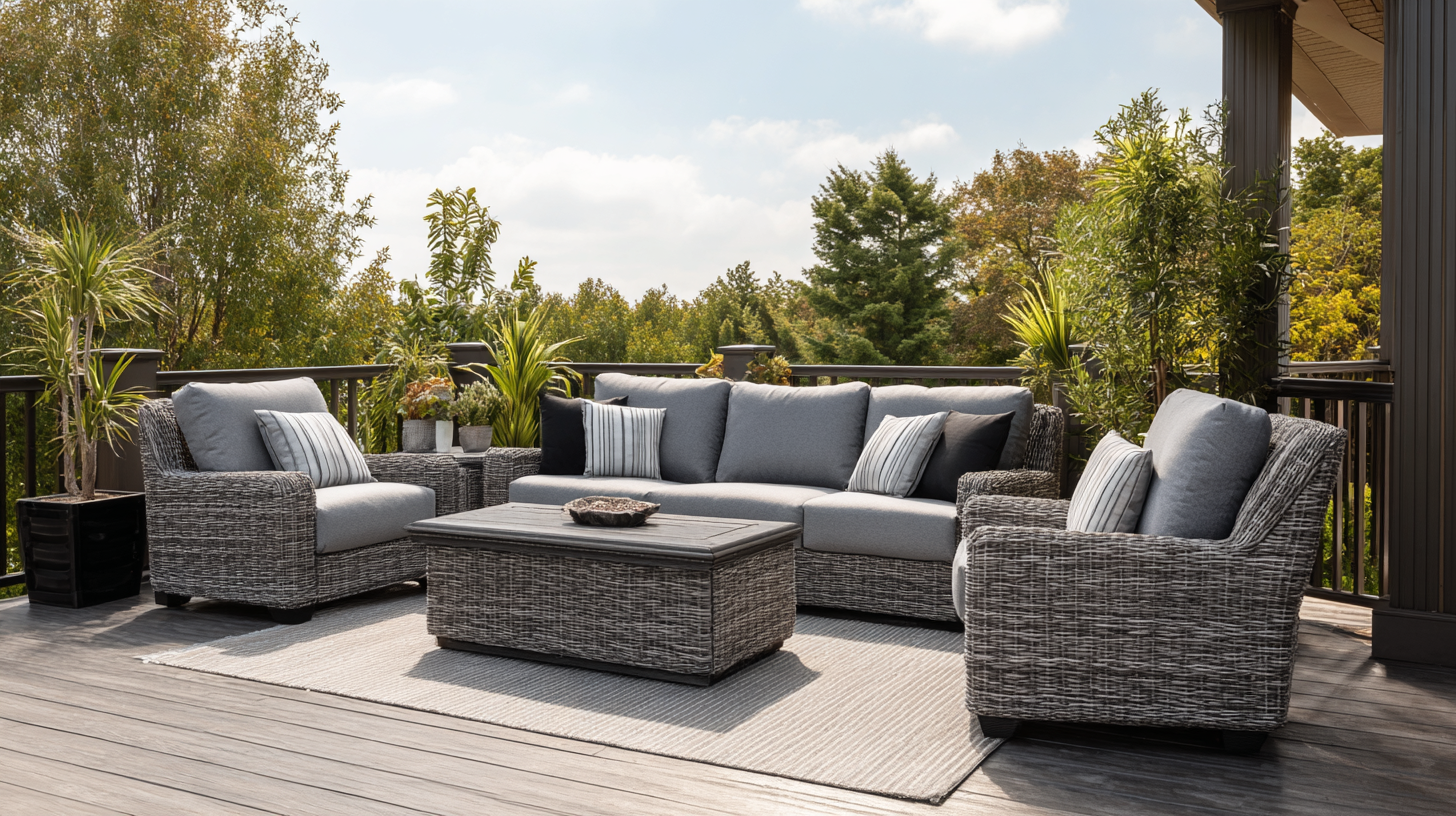 Elevate Your Outdoor Space with Innovative Deck Furniture Trends for 2024
