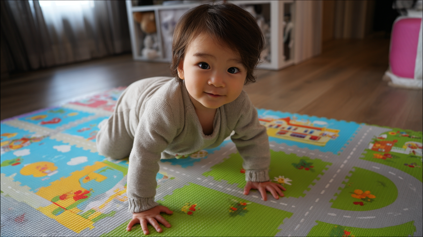 Discover the Ultimate Play Mat: Elevate Your Child's Playtime Experience with Safety and Style!