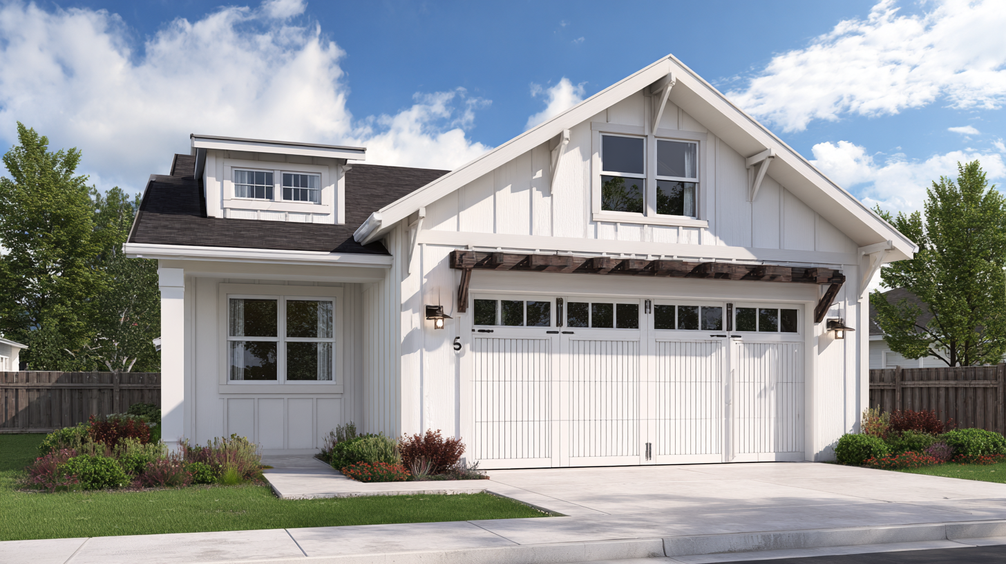 Enhance Your Home’s Curb Appeal with Stylish Garage Doors Featuring Elegant Windows