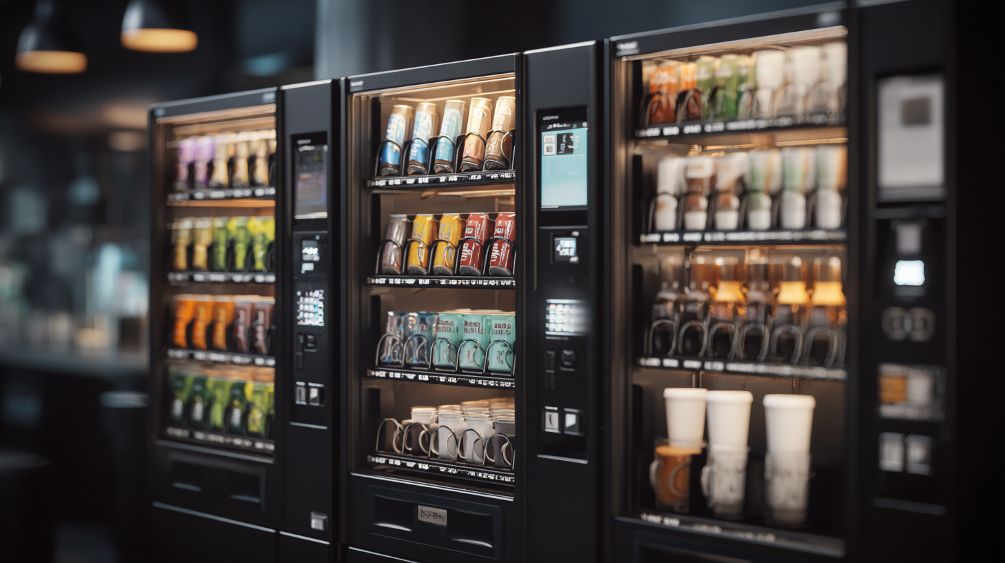 The Future of Automated Refreshments Exploring Coffee and Tea Vending Machines