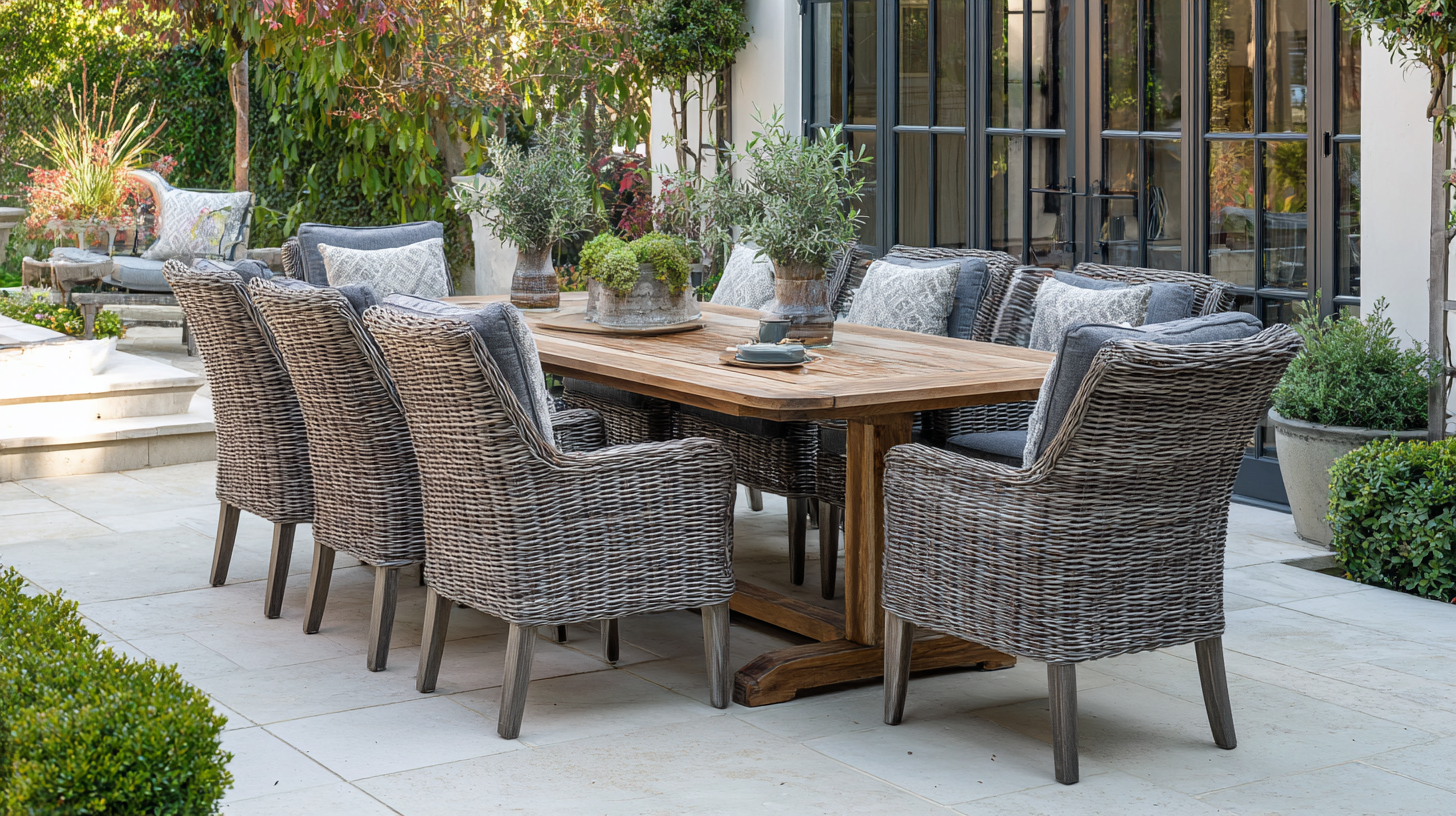 Enhance Your Outdoor Space with Trendy Garden Dining Sets for Memorable Gatherings