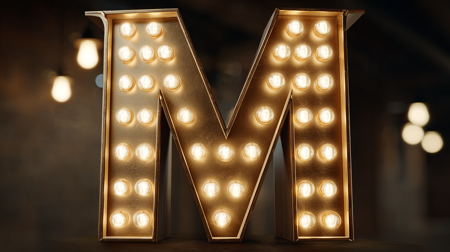 How Marquee Letters Are Revolutionizing Event Decor with Design Trends and Consumer Insights