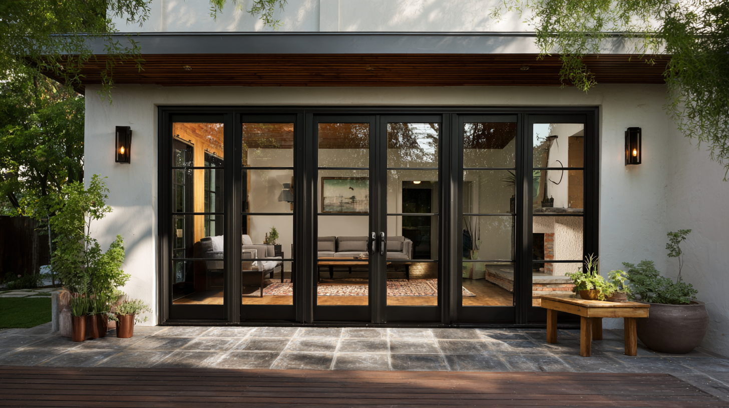 Stylish Black Patio Doors to Elevate Your Outdoor Living Space