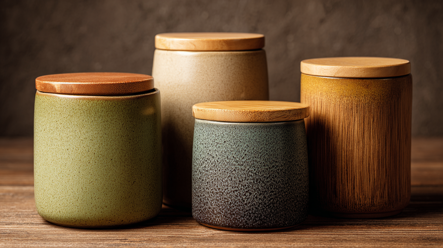 Exploring the Benefits of Ceramic Jars with Wooden Lids for Sustainable Storage Solutions