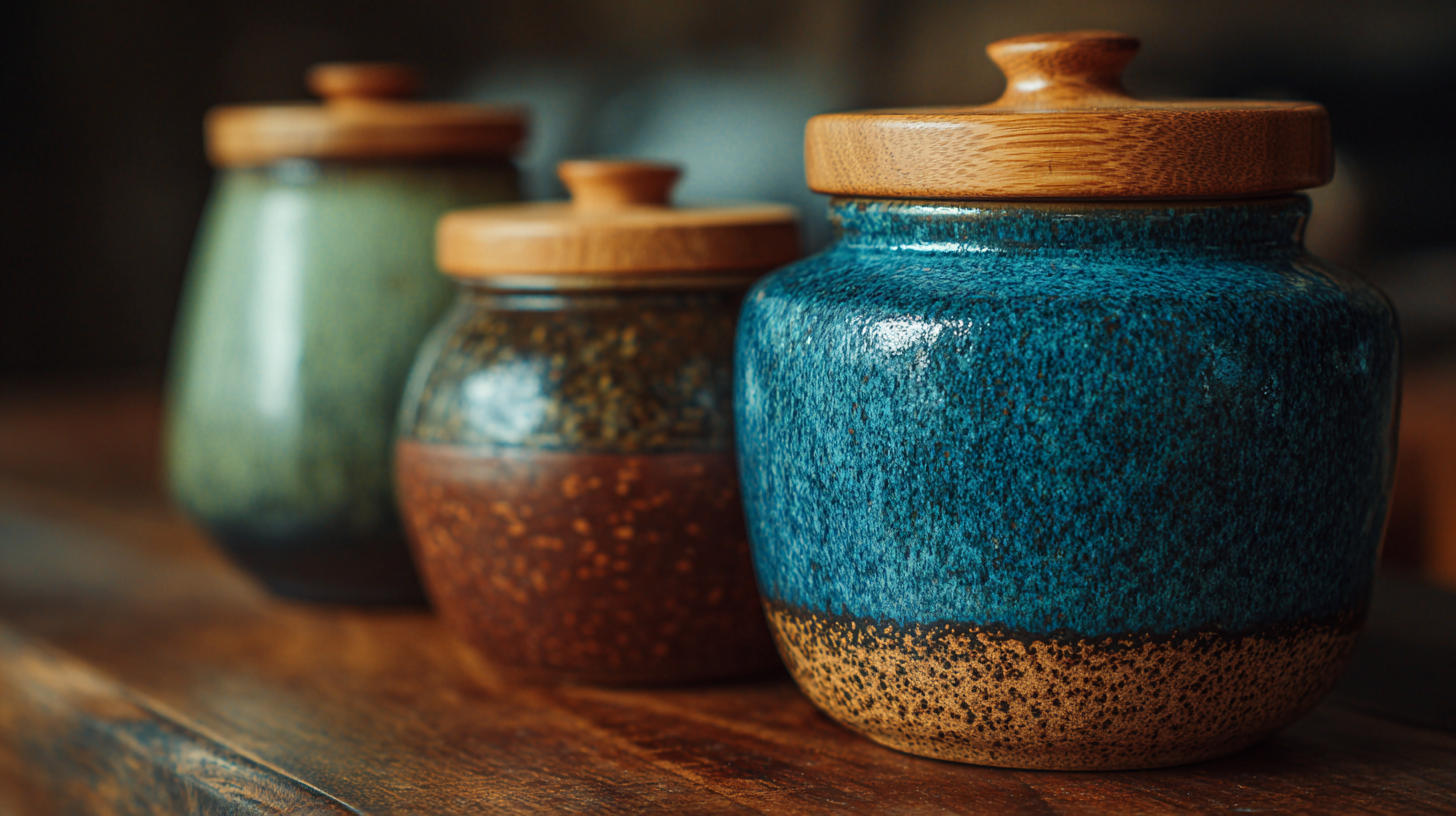 Exploring the Benefits of Ceramic Jars with Wooden Lids for Sustainable Storage Solutions