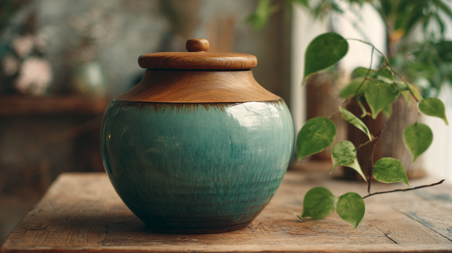 Exploring the Benefits of Ceramic Jars with Wooden Lids for Sustainable Storage Solutions