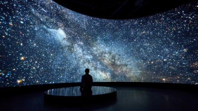 Exploring the Wonders of the Universe Inside a Dome Planetarium Experience