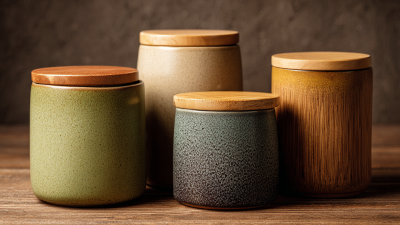 Exploring the Benefits of Ceramic Jars with Wooden Lids for Sustainable Storage Solutions