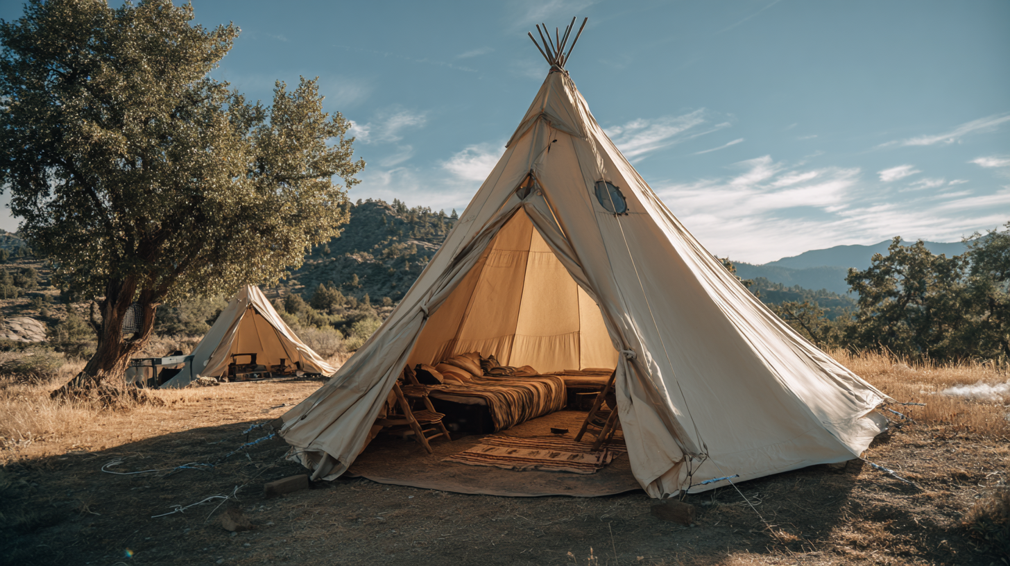 Exploring the Benefits of Tipi Tents for Sustainable Outdoor Living and Camping