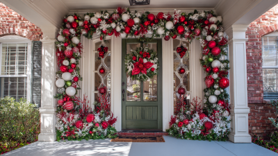 Unique Christmas Door Decorations to Transform Your Entryway into a Winter Wonderland