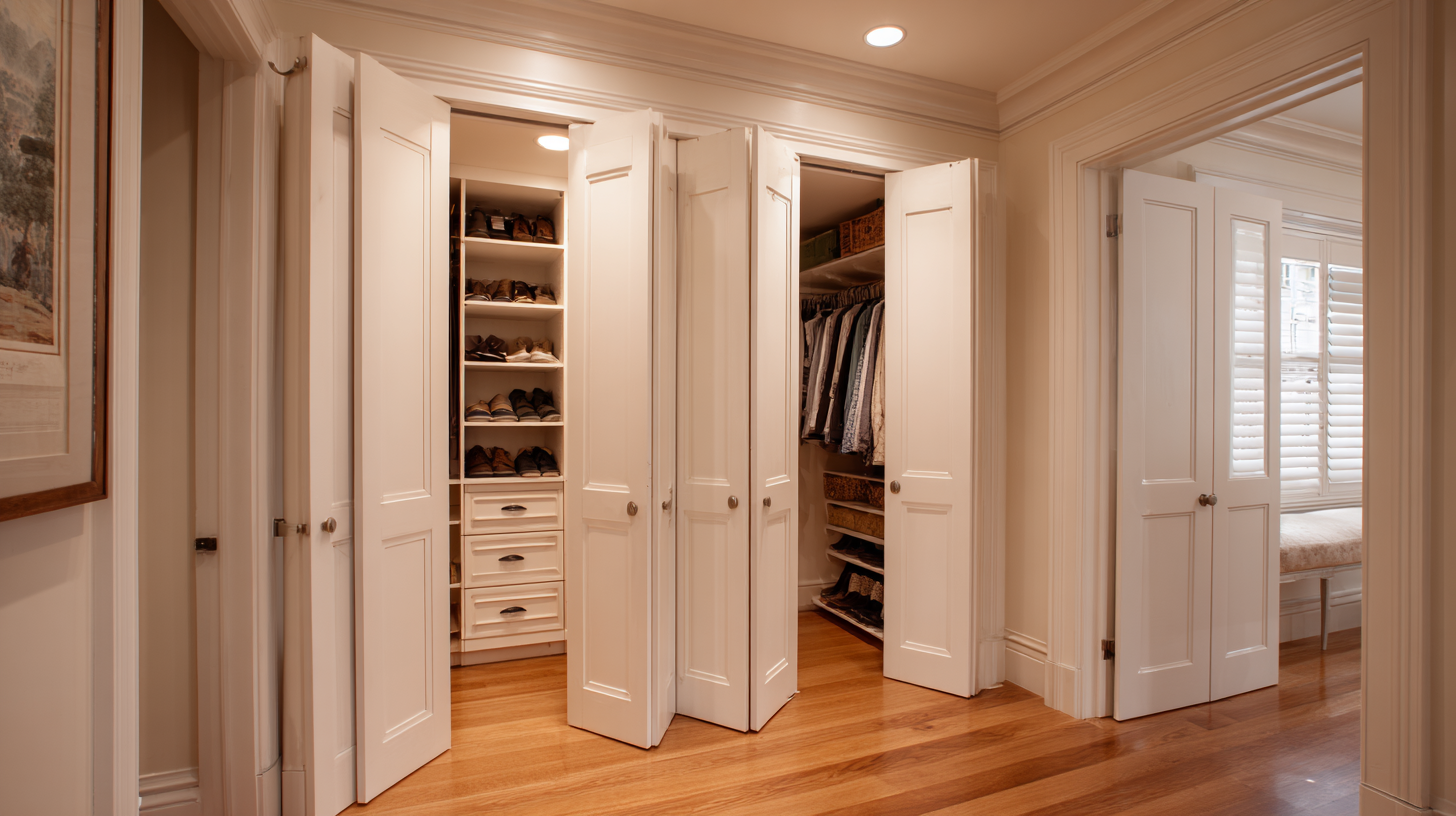 Transform Your Space: Innovative Designs for Bifold Closet Doors You’ll Love
