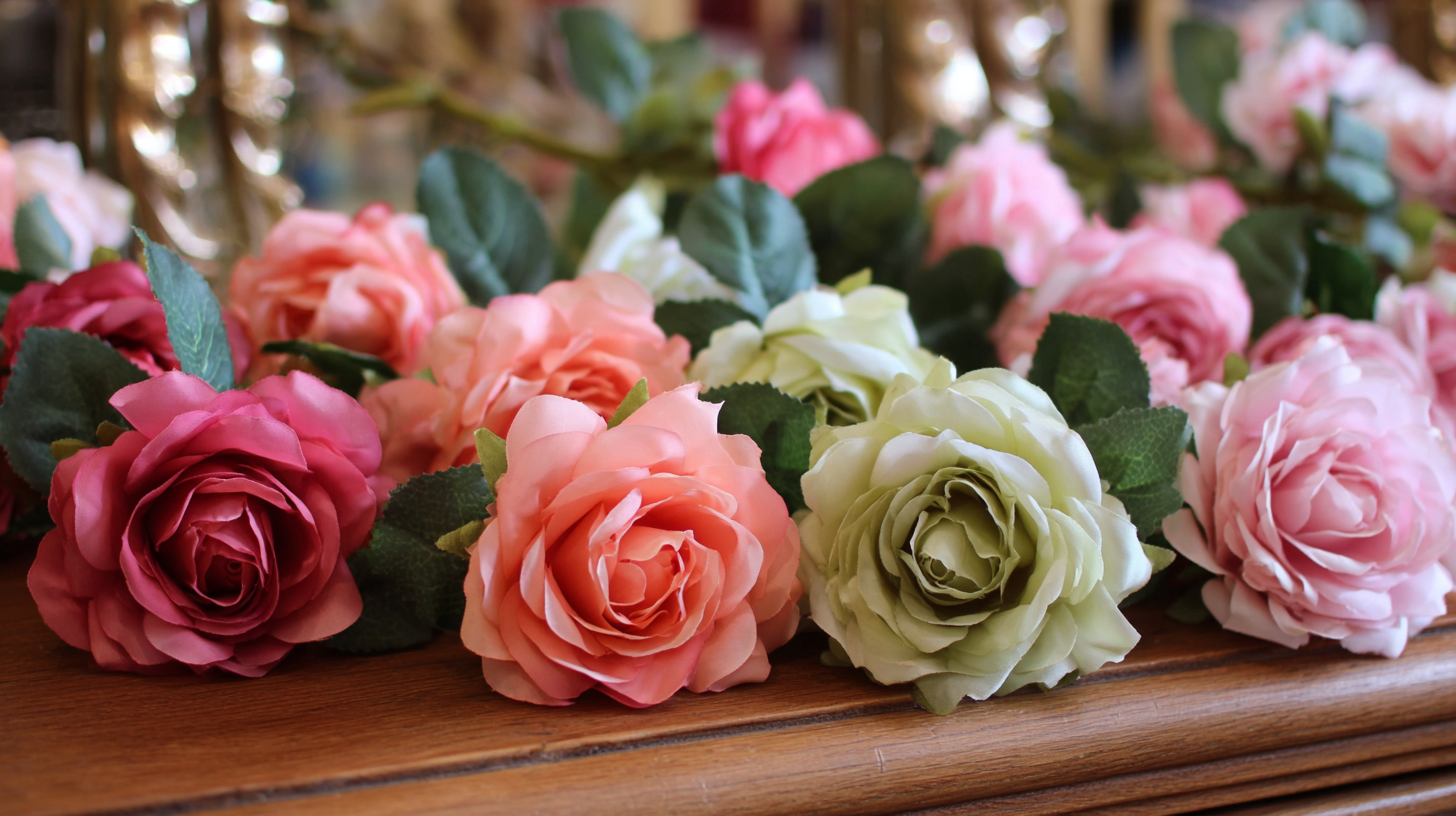 Transform Your Events with Stylish Faux Roses Bulk for Stunning Decor Solutions