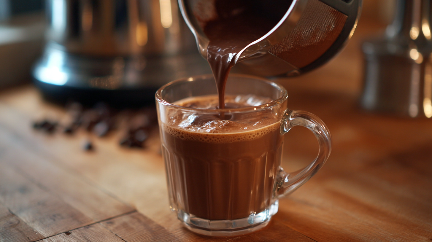 Unleashing Creativity: How a Chocolate Drink Maker Transforms Simple Ingredients into Gourmet Delights