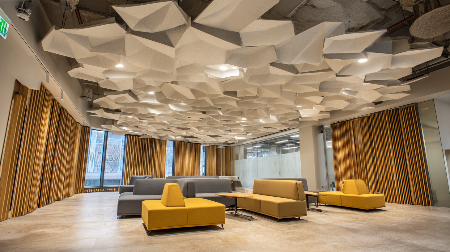 Transform Your Space with Stylish Acoustic Panels for Ceiling Sound Control