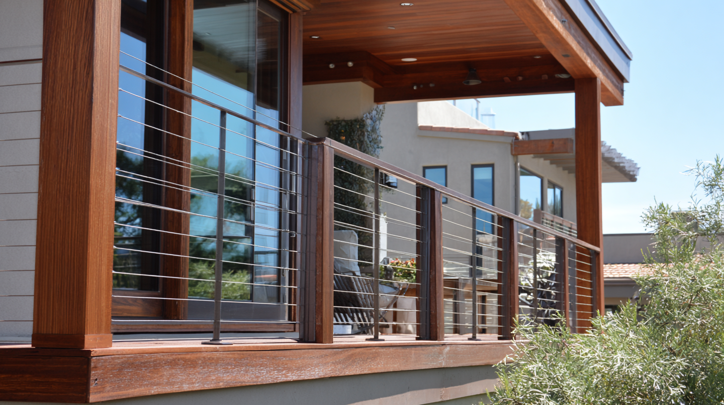 Transform Your Space with Stylish Cable Railing Kits for Modern Home Designs