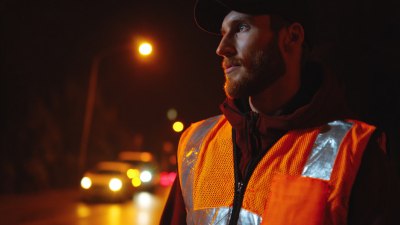 Enhancing Safety: The Importance of Wearing Reflective Vests for Nighttime Visibility