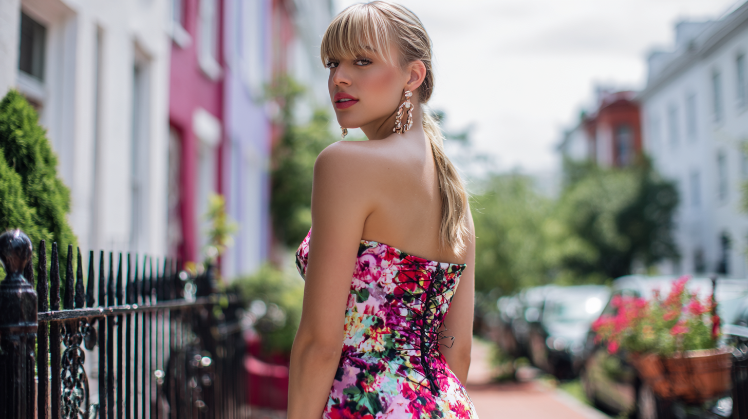 The Secret to Choosing the Perfect Floral Bustier Dress for Every Body Type