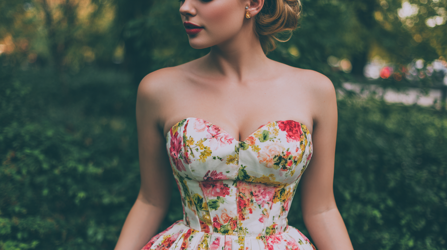 The Secret to Choosing the Perfect Floral Bustier Dress for Every Body Type