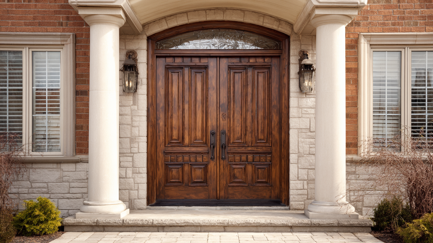 The Impact of Double Door Front Doors on Home Energy Efficiency and Curb Appeal