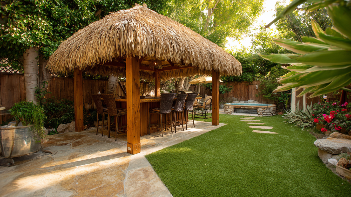Enhancing Outdoor Spaces: The Benefits of Synthetic Thatch for Eco-Friendly Landscaping