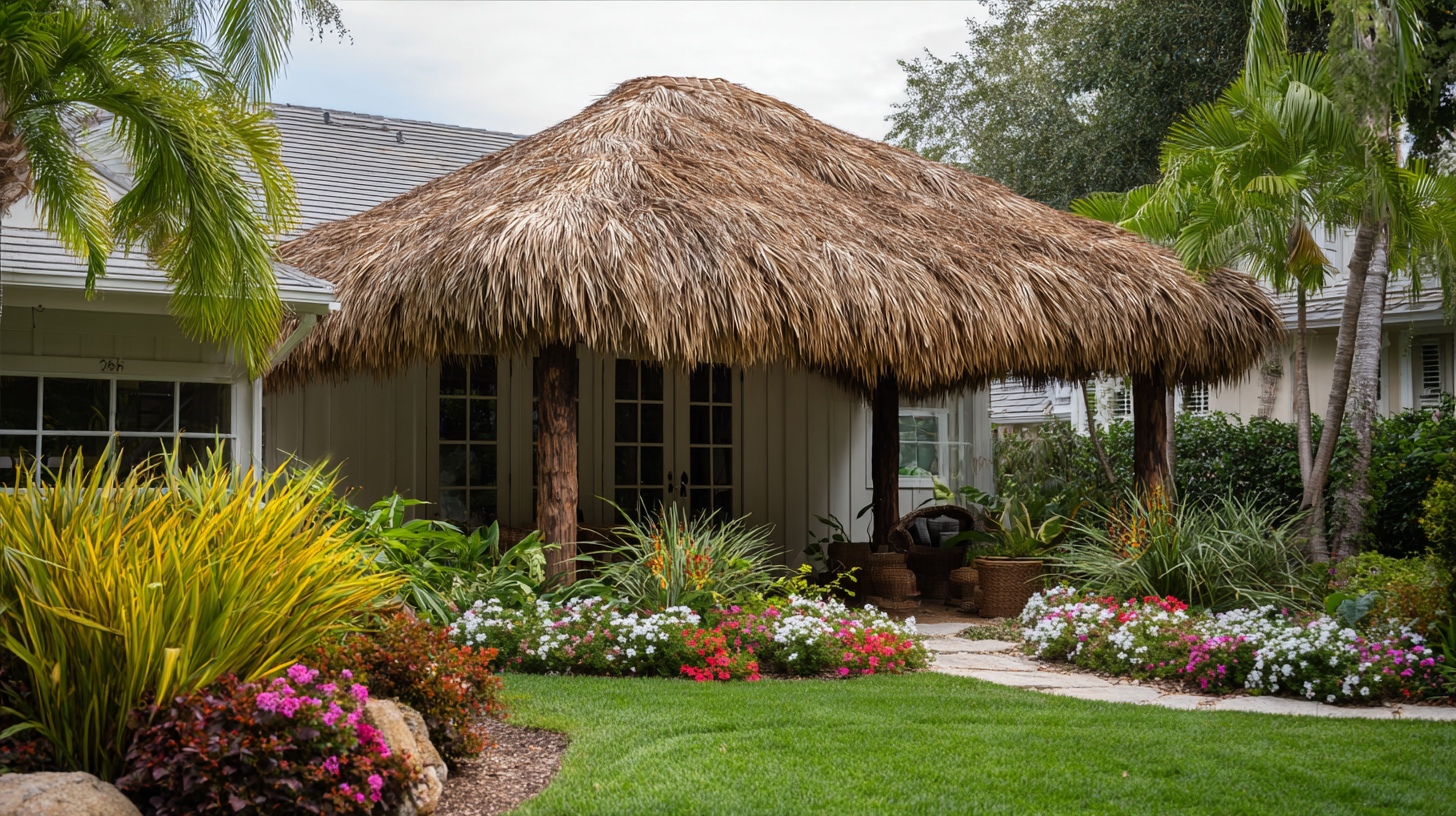 Enhancing Outdoor Spaces: The Benefits of Synthetic Thatch for Eco-Friendly Landscaping
