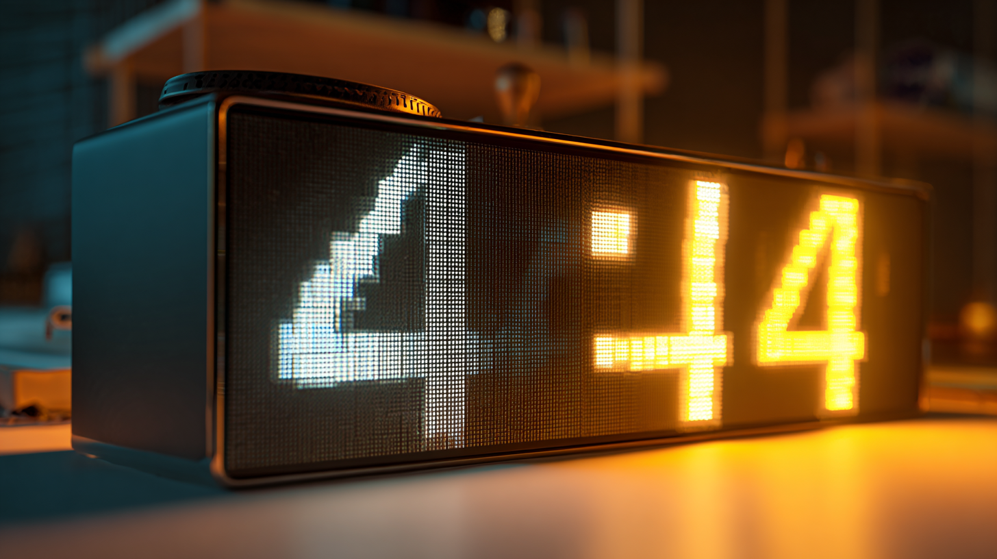 Discover How a Large Display Digital Clock Can Transform Your Time Management Skills