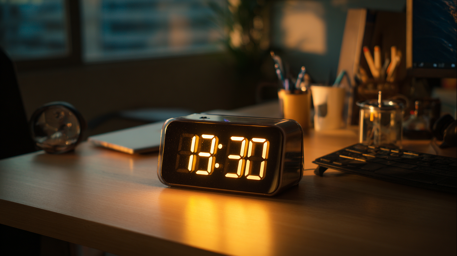 Discover How a Large Display Digital Clock Can Transform Your Time Management Skills