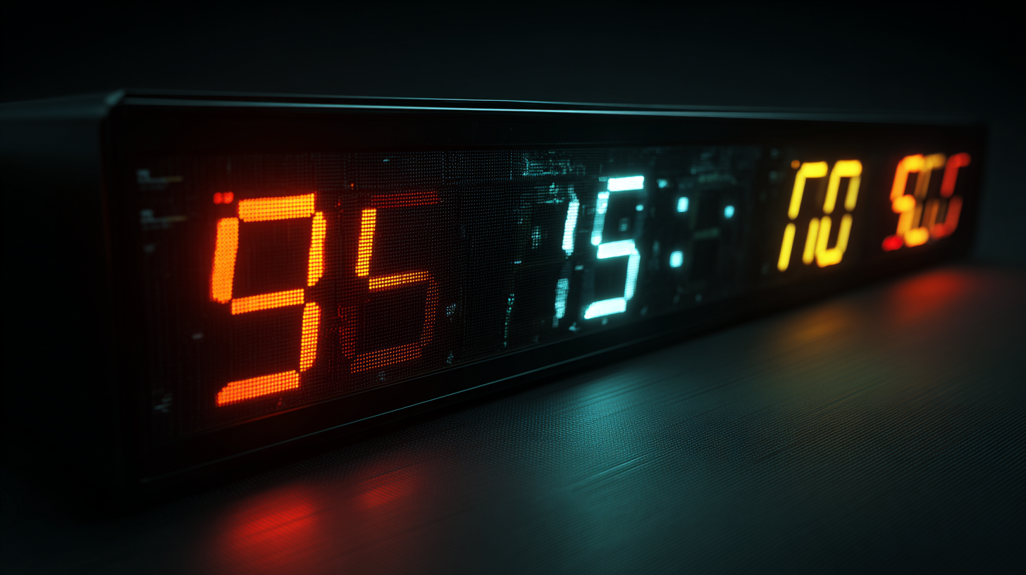 Discover How a Large Display Digital Clock Can Transform Your Time Management Skills