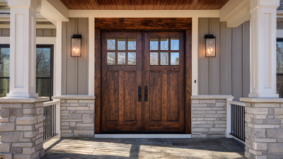 The Impact of Double Door Front Doors on Home Energy Efficiency and Curb Appeal
