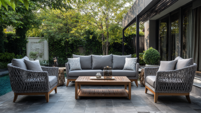 Transform Your Backyard with Stylish Yet Durable Outdoor Furnitures for Every Season