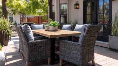 Transform Your Patio with Stylish Outdoor Table and Chairs for Every Occasion