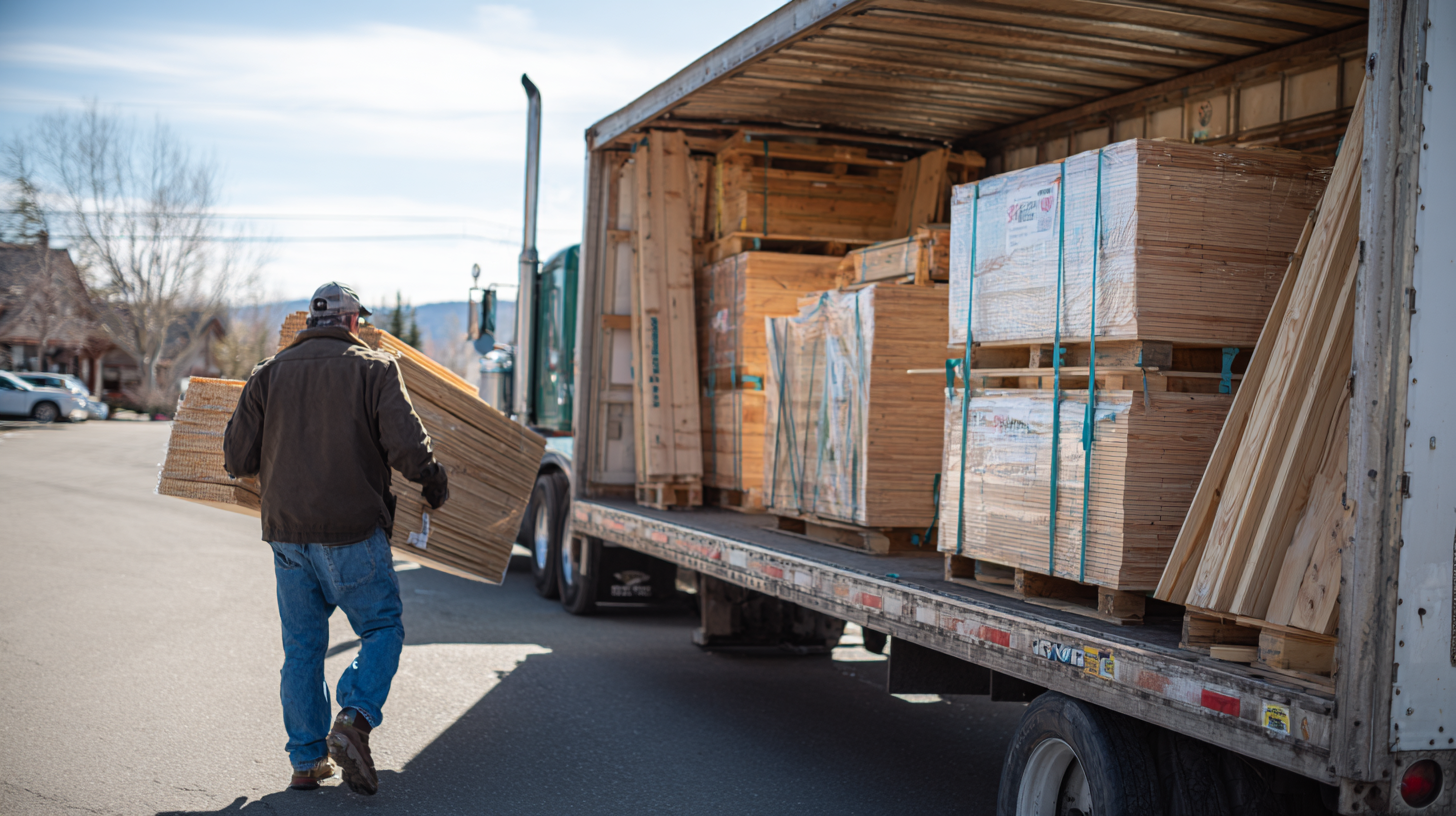 Effortless Plywood Delivery: Get Your Quality Supplies Right When You Need Them!