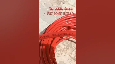 Maximizing Energy Efficiency: The Ultimate Guide to Choosing Solar Cables for Your Installation