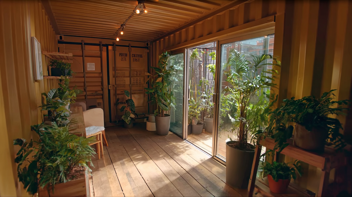 Innovative Ways to Transform Shipping Container Rooms into Sustainable Living Spaces