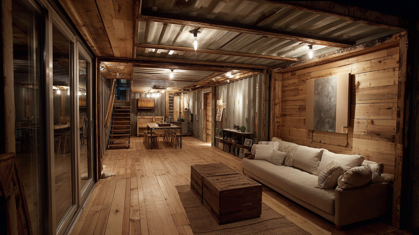 Innovative Ways to Transform Shipping Container Rooms into Sustainable Living Spaces